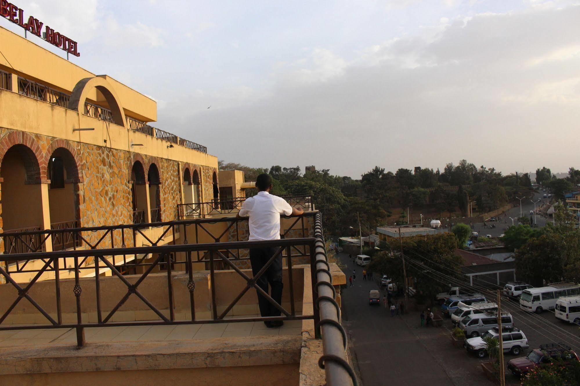 Taye Belay Hotel Gondar Bagian luar foto