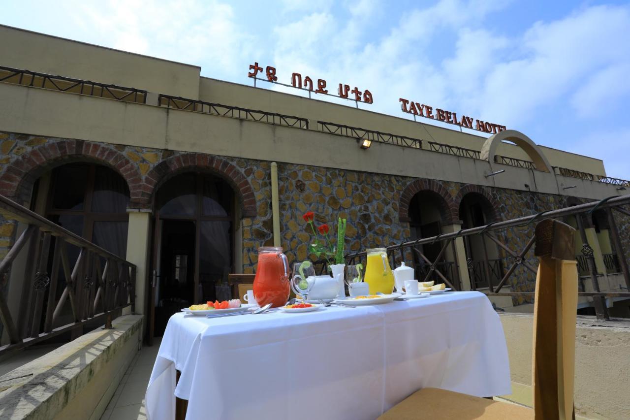 Taye Belay Hotel Gondar Bagian luar foto