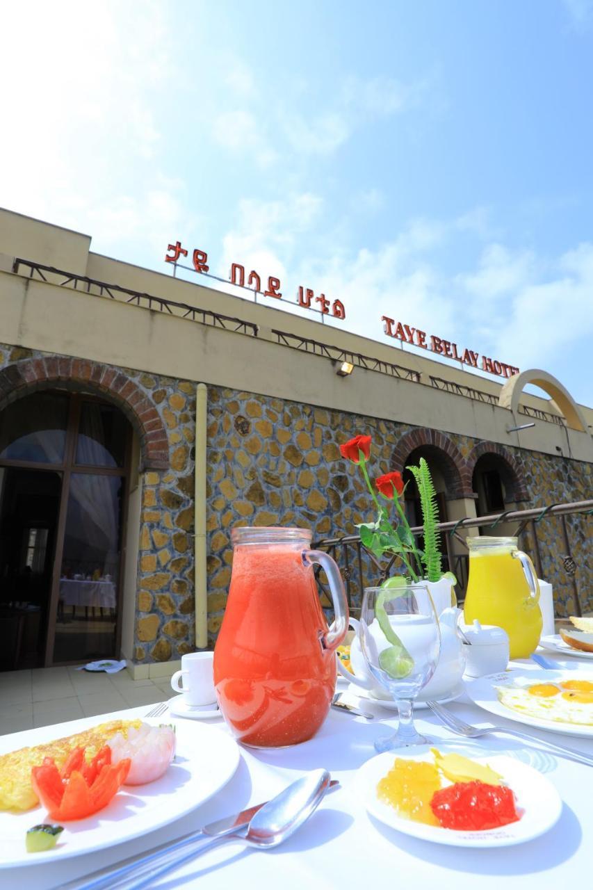 Taye Belay Hotel Gondar Bagian luar foto